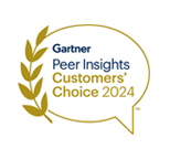Recognized as the Gartner® Peer Insights™ Customers' Choice